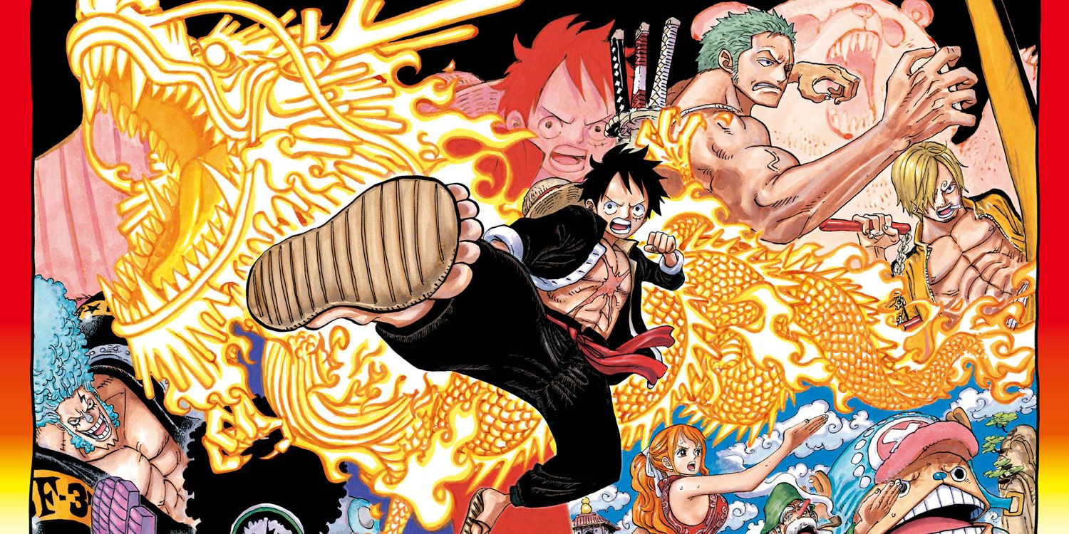 Special Cover Spread From The One Piece Manga