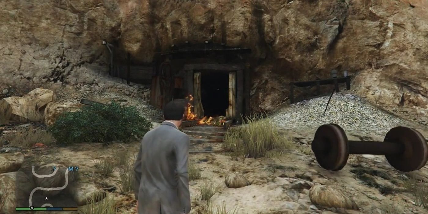 The Secret Mine Entrance in Grand Theft Auto V