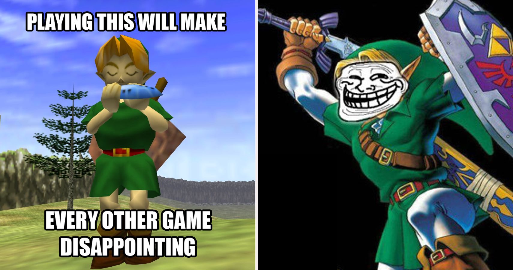 Guide to the Links! 8 in 2023  Zelda funny, Legend of zelda memes