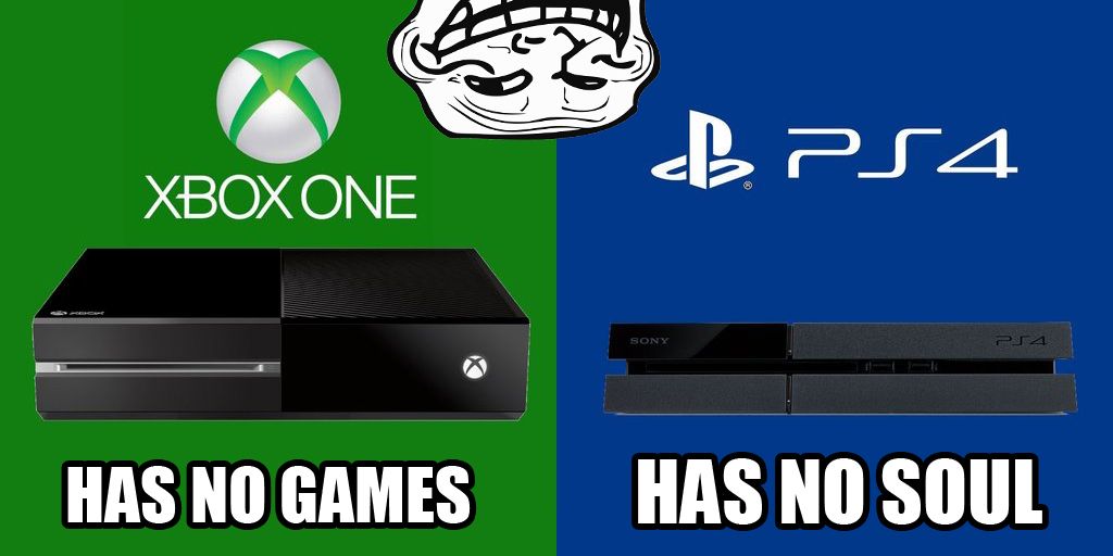 xbox 360 vs playstation memes