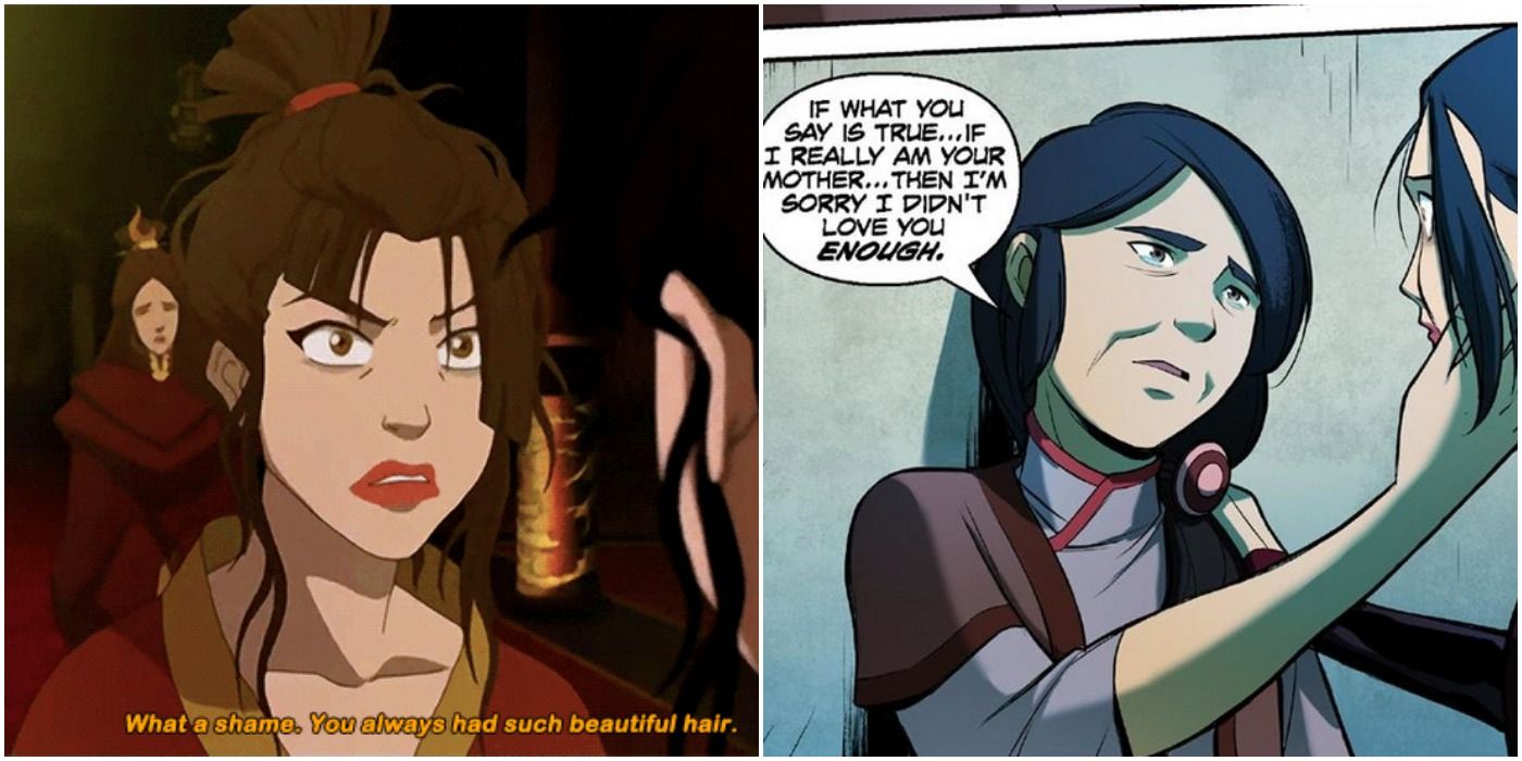 Azula cannot accept her mother's love