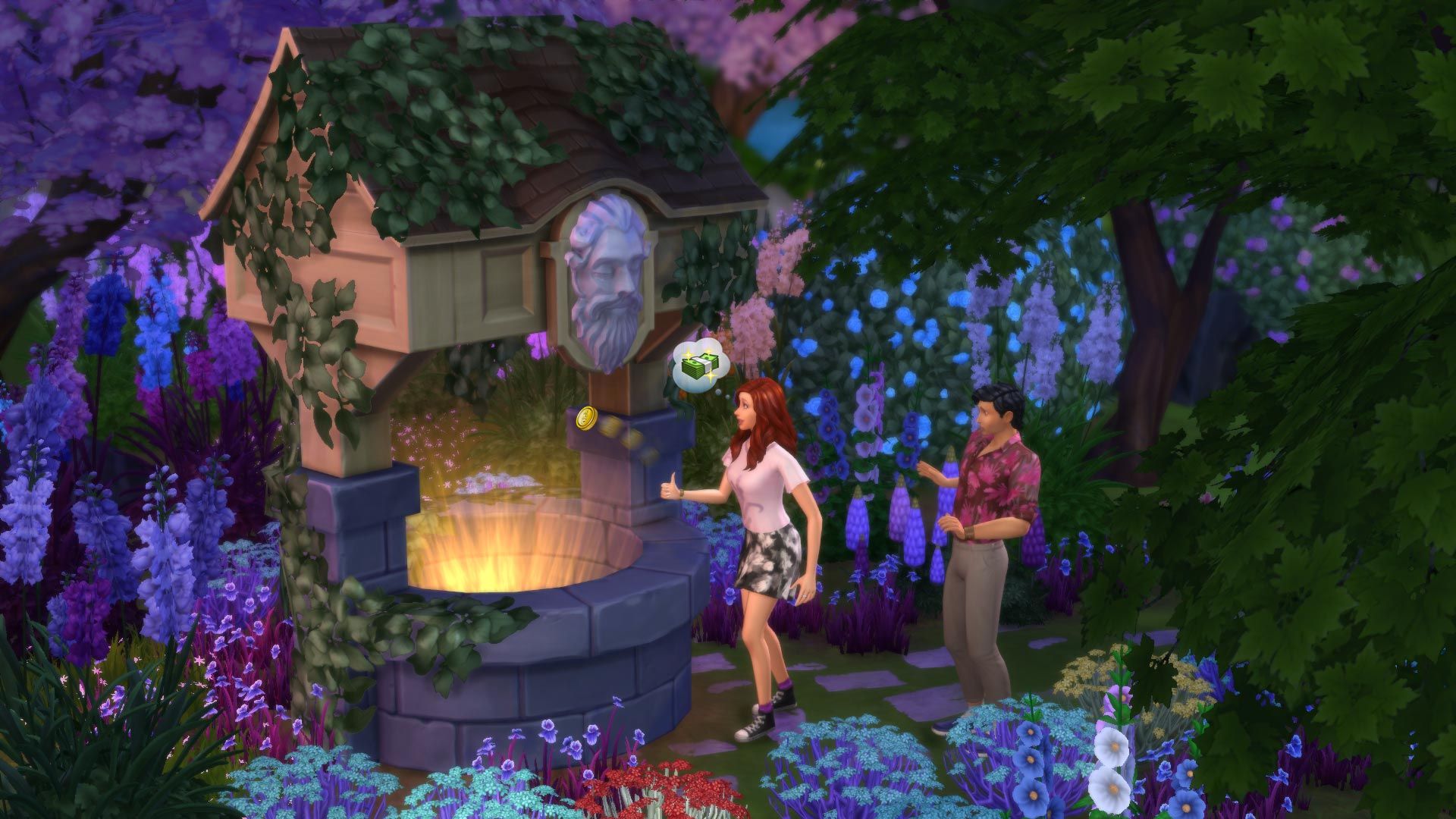The Sims 4 Whispering Wishing Well