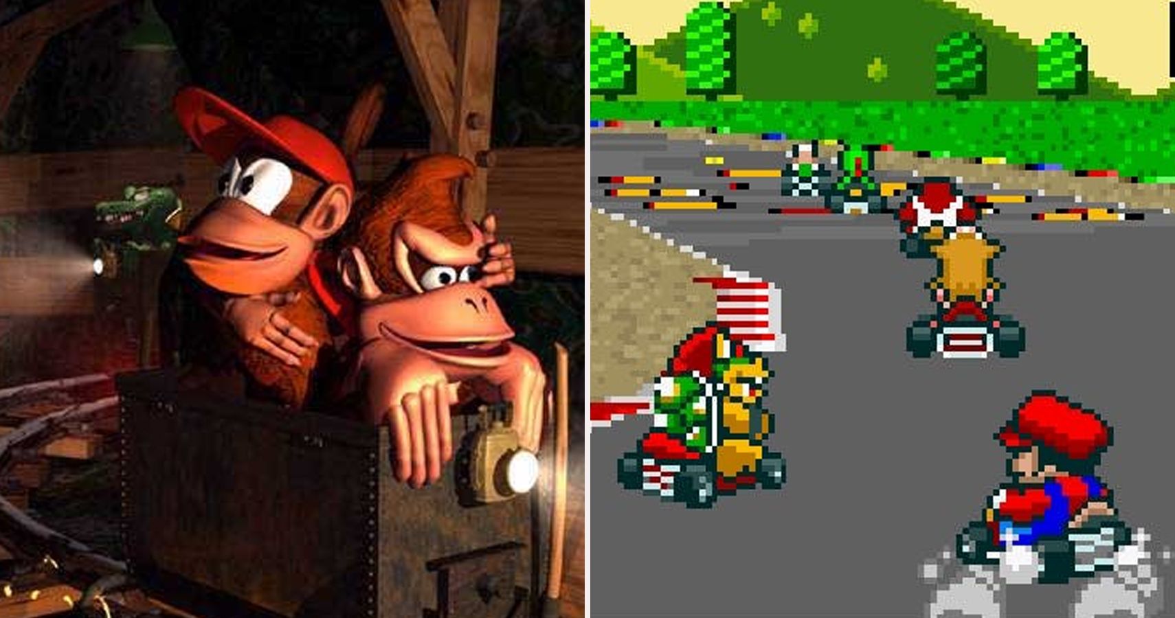 Super Mario World, Donkey Kong, Super Smash Bros, Street Fighter 2 and more retro  games