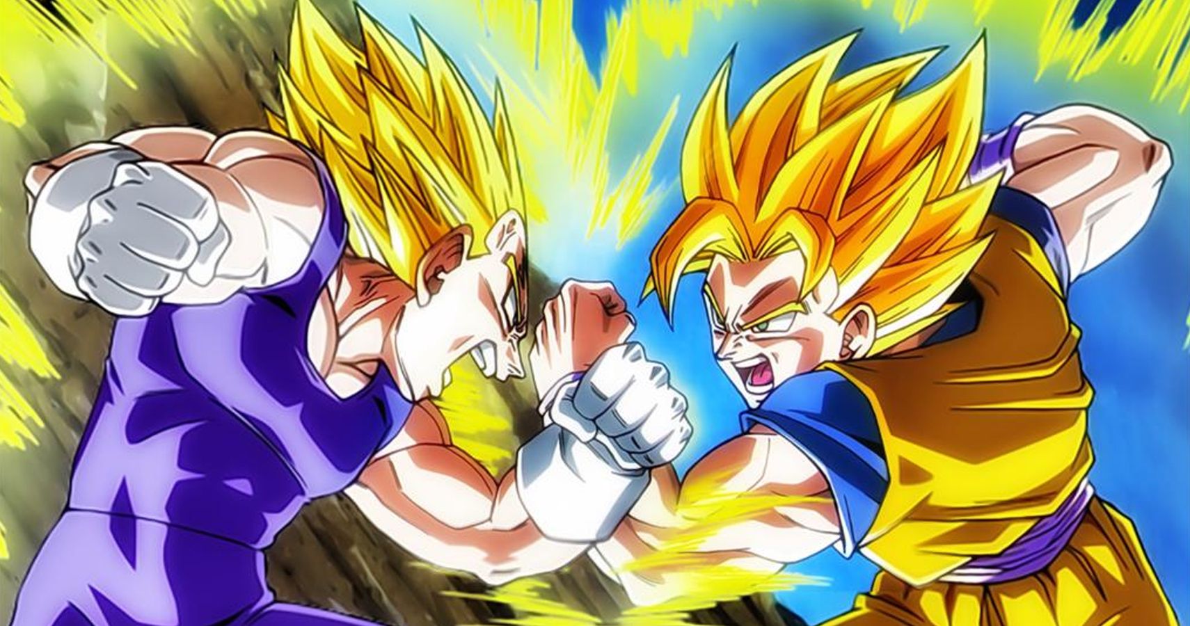 Goku Ssj2 & Majin Vegeta SSj2 vs Innocent Boo