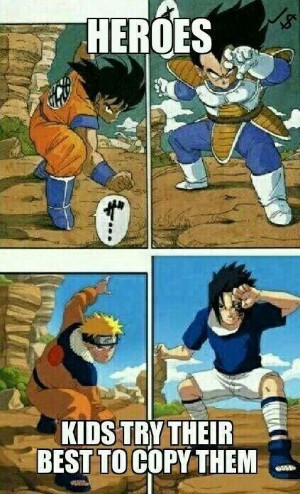 25 Hilarious Dragon Ball Vs Naruto Memes That Will Leave You Laughing