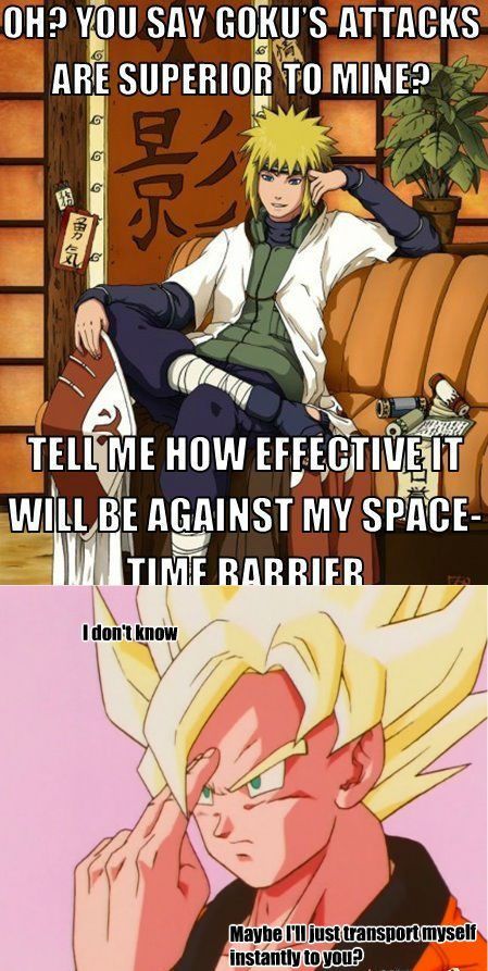 25 Hilarious Dragon Ball Vs Naruto Memes That Will Leave You Laughing