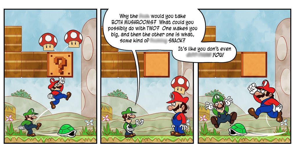 20 Hilarious Super Mario Comics Only True Fans Will Understand