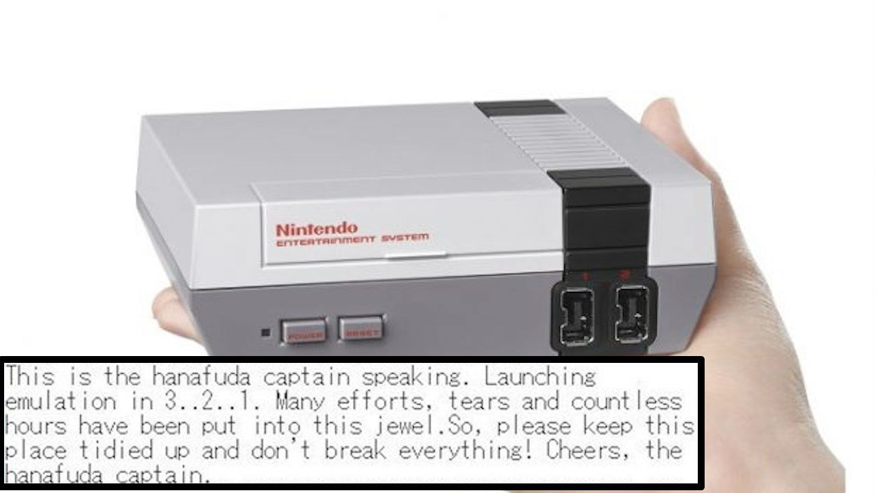 NES Classic Secret Message