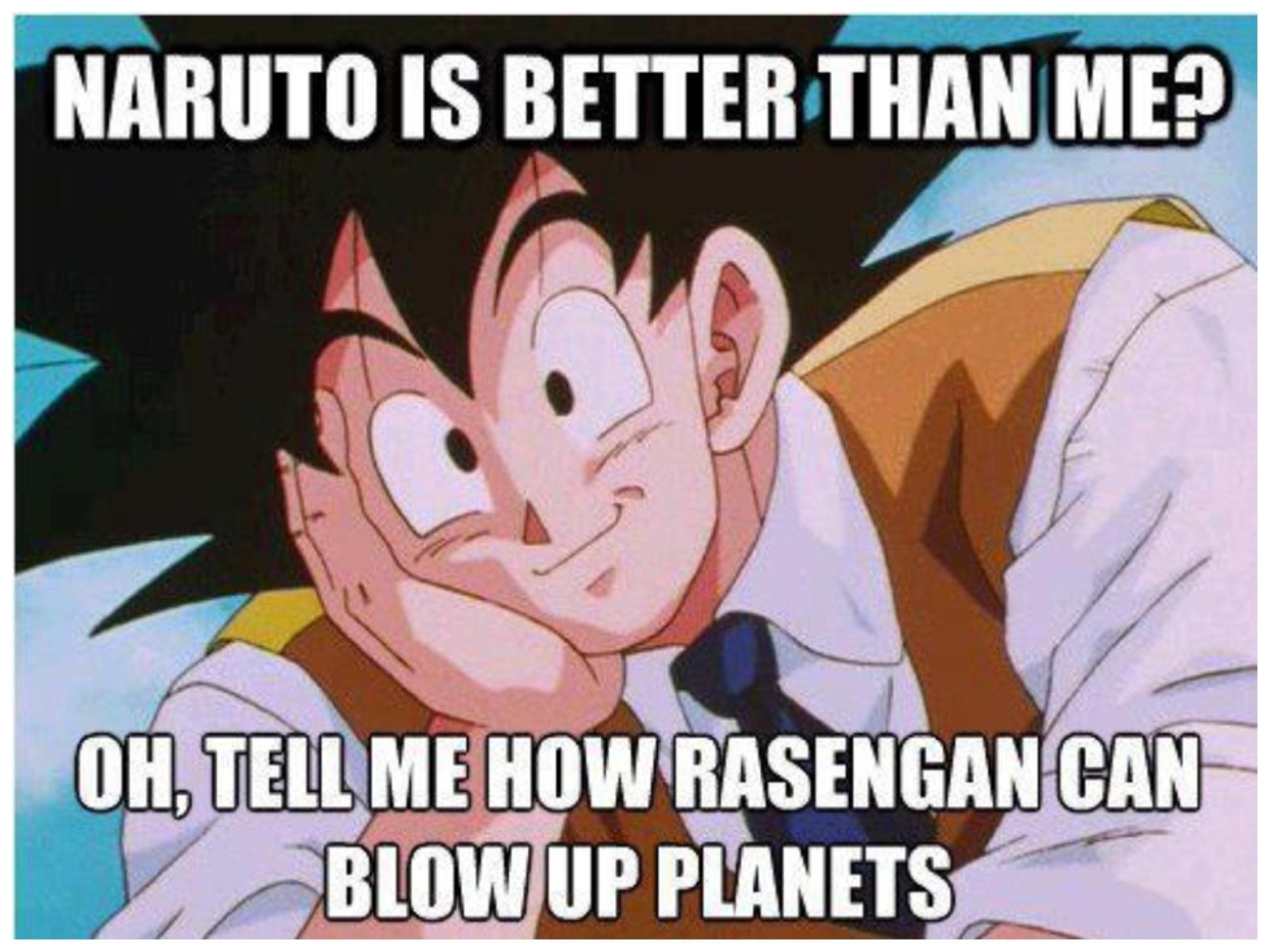 25 Hilarious Dragon Ball Vs Naruto Memes That Will Leave You Laughing