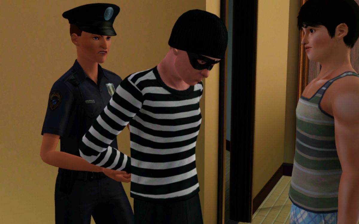 Sims 3 burglar