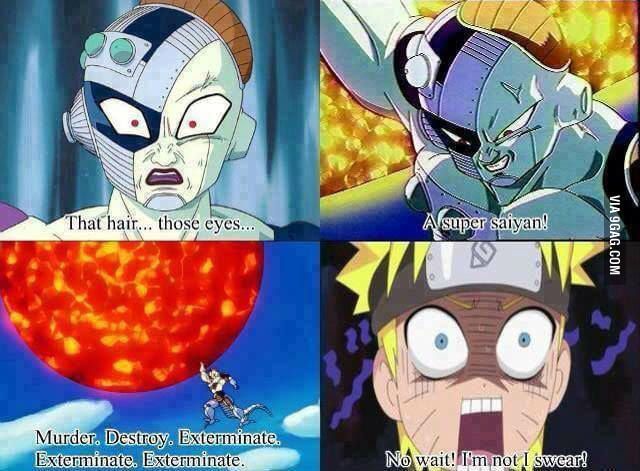 25 Hilarious Dragon Ball Vs Naruto Memes That Will Leave You Laughing