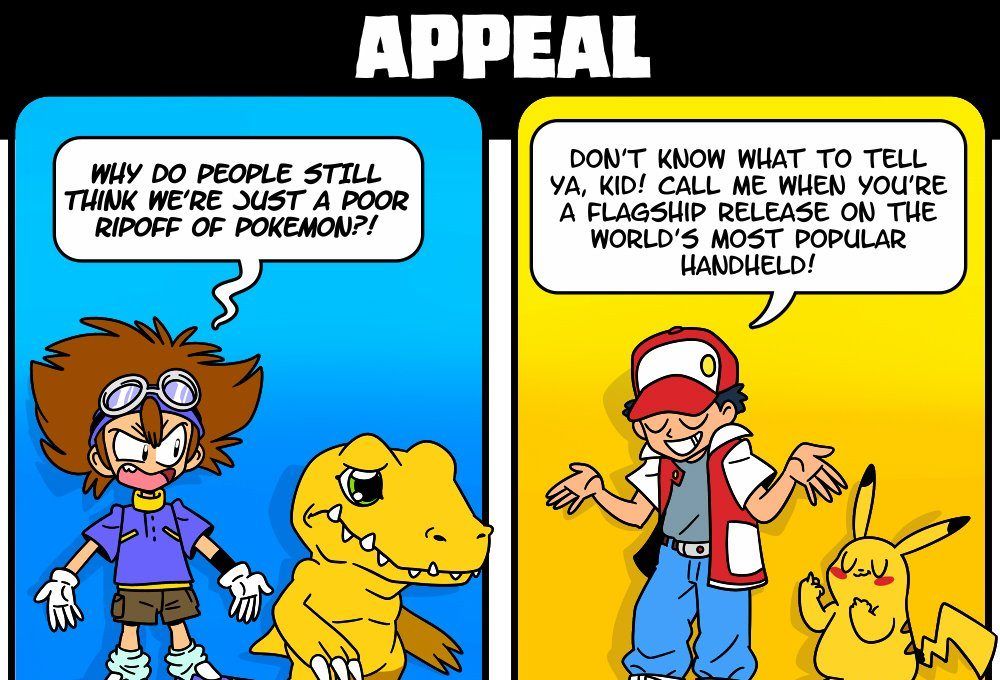 20 Hilarious Digimon Vs Pokemon Comics Only True Fans Will Understand
