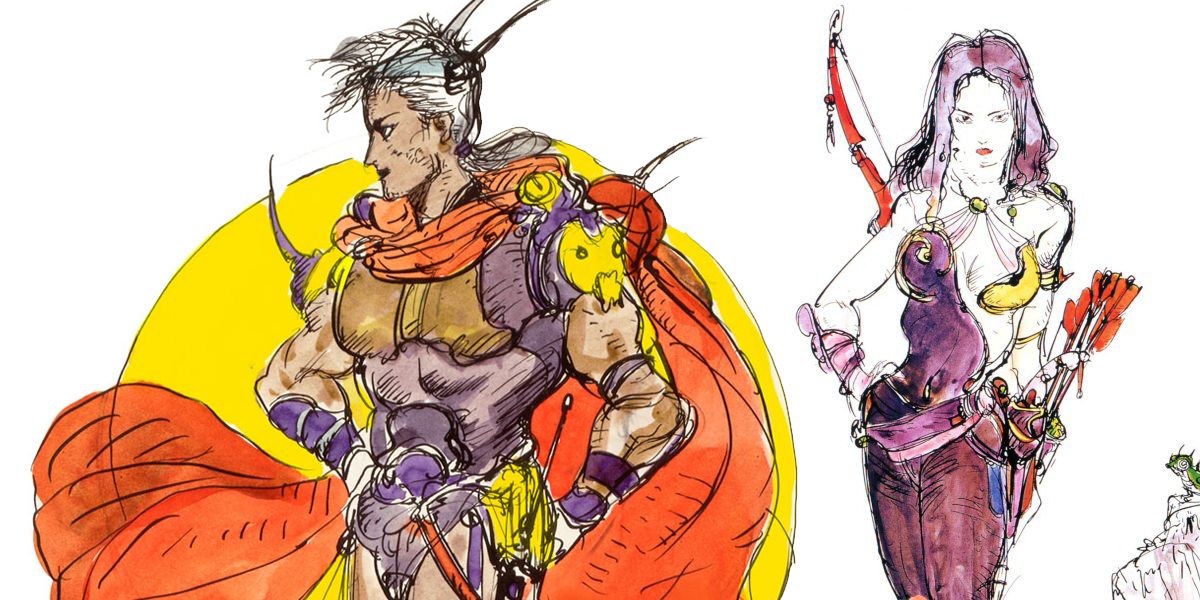 Firion and Maria from Final Fantasy II