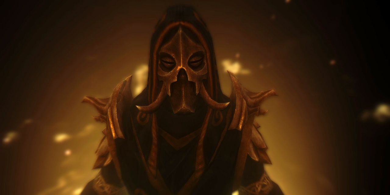 Skyrim Konahrik Dragon Priest Mask