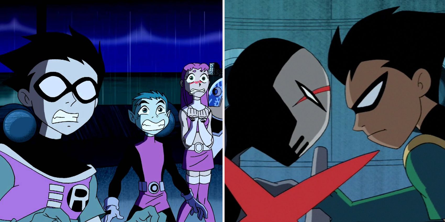 raven and beast boy moments