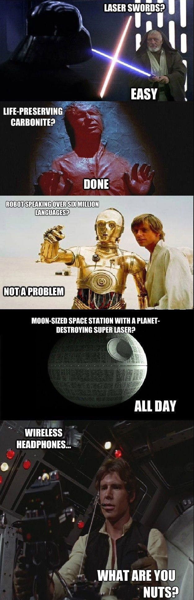 25 Hilarious Star Wars Logic Memes That Prove The Series Makes No Sense