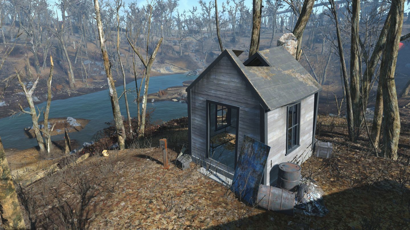 Fallout 4 старый домик у пруда фото 116