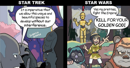 25 Hilarious Star Wars Vs Star Trek Memes Only True Fans Will Understand