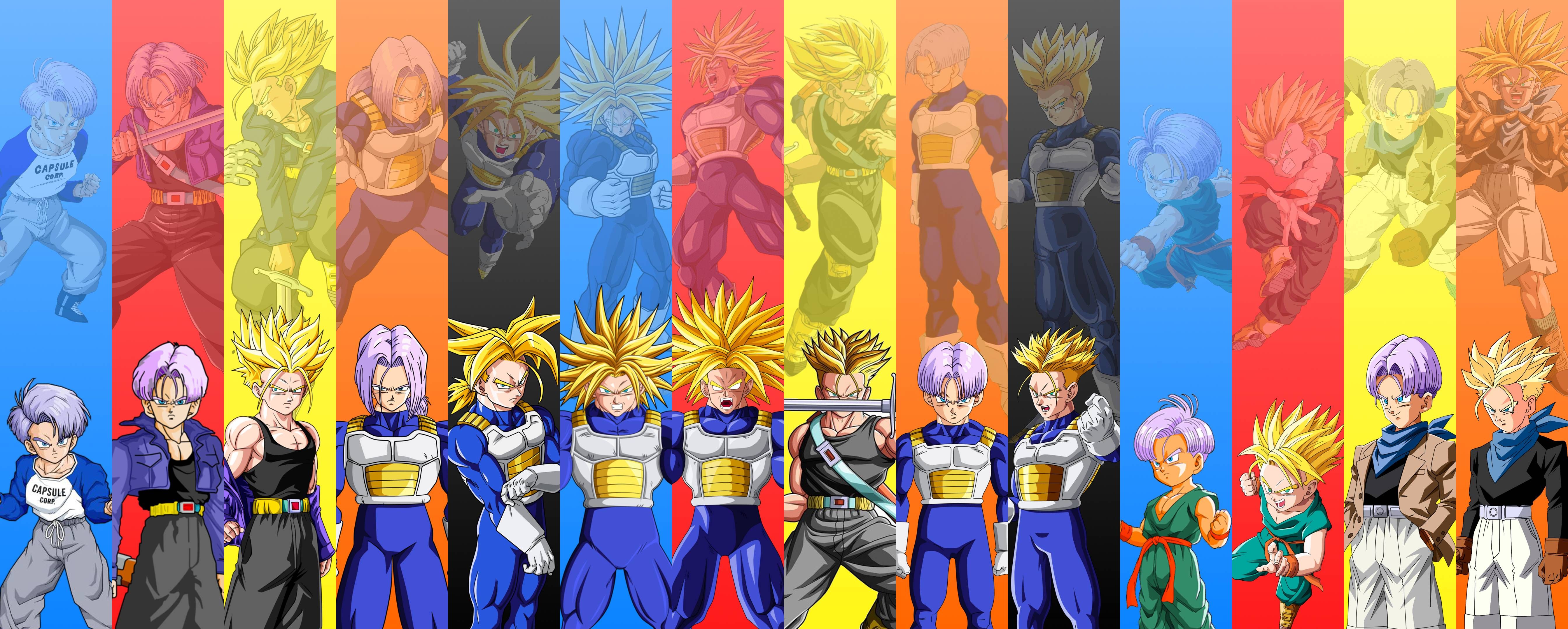 Dragon Ball Z: All Of Future Trunks' Outfits, Ranked