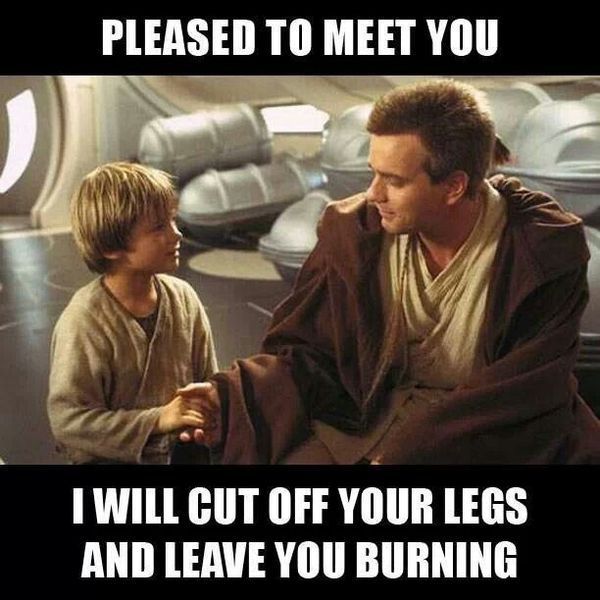 1- When Anakin and Obi-Wan Got Off On The Wrong Foot