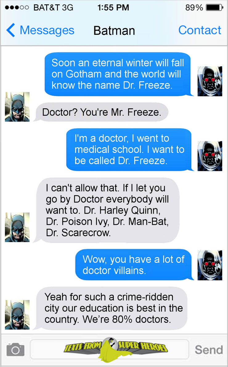 25 All batmans villans are doctors