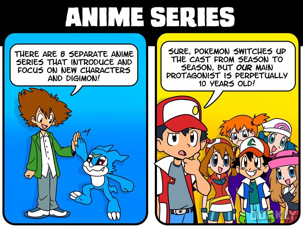 30 Hilarious Memes That Prove Digimon Is Better Than Pokémon