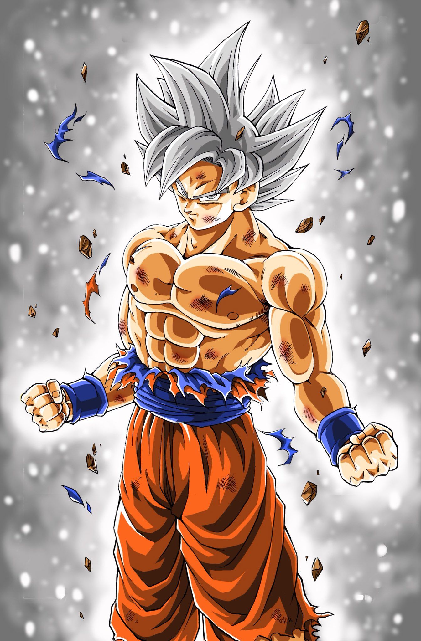 Ultra Instinct Goku by Creationistlife