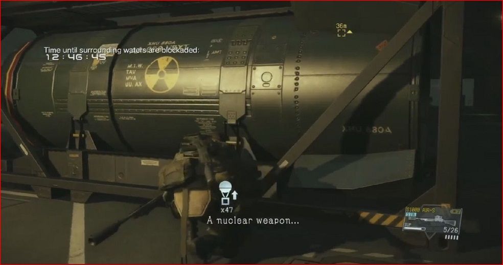Metal Gear Solid V- The Phantom Pain's Nuclear Disarmament Ending Triggers Early