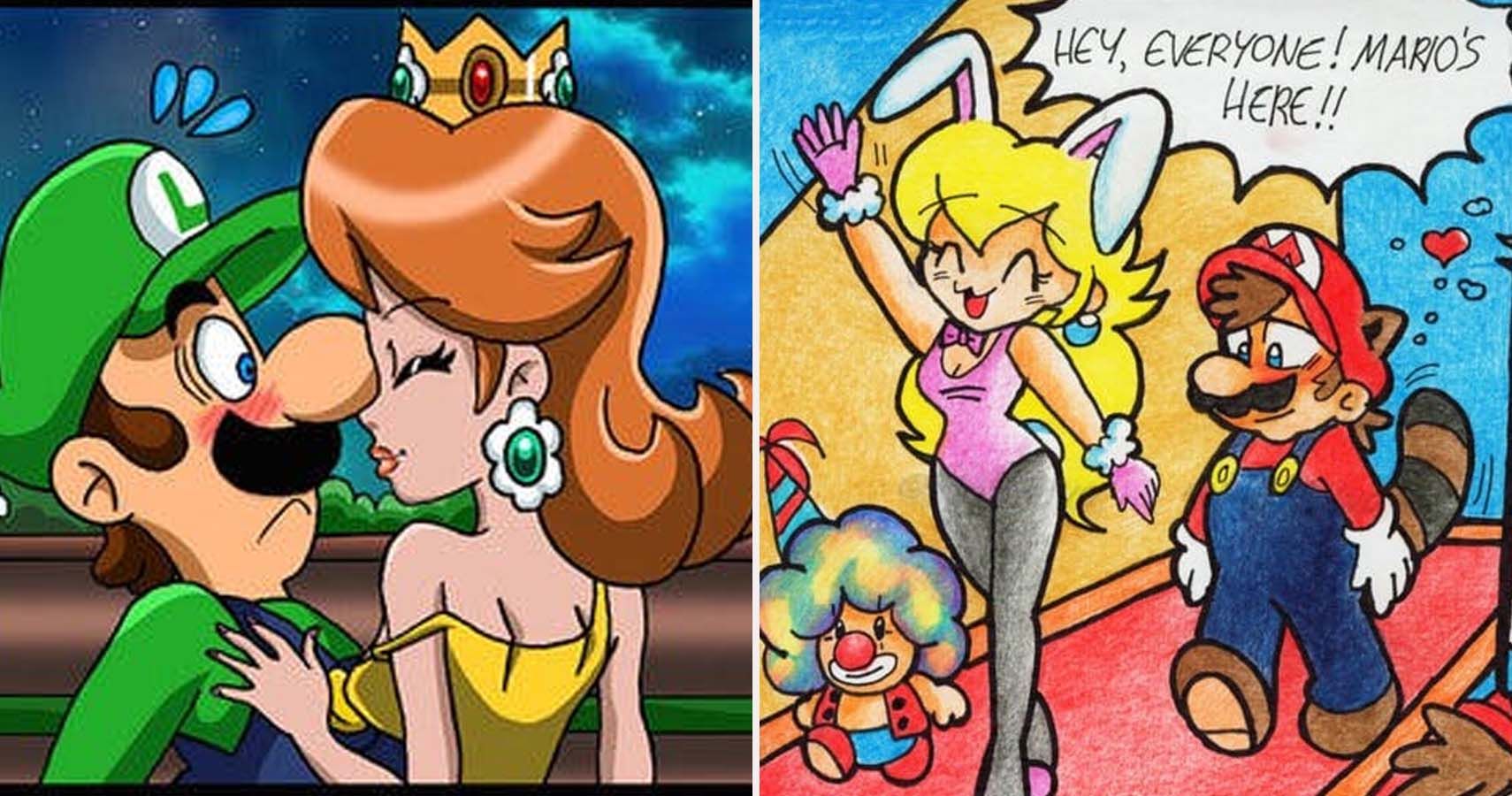 Princess Peach Sex - Princess Peach Teasing Not Nice - Domination Erotica