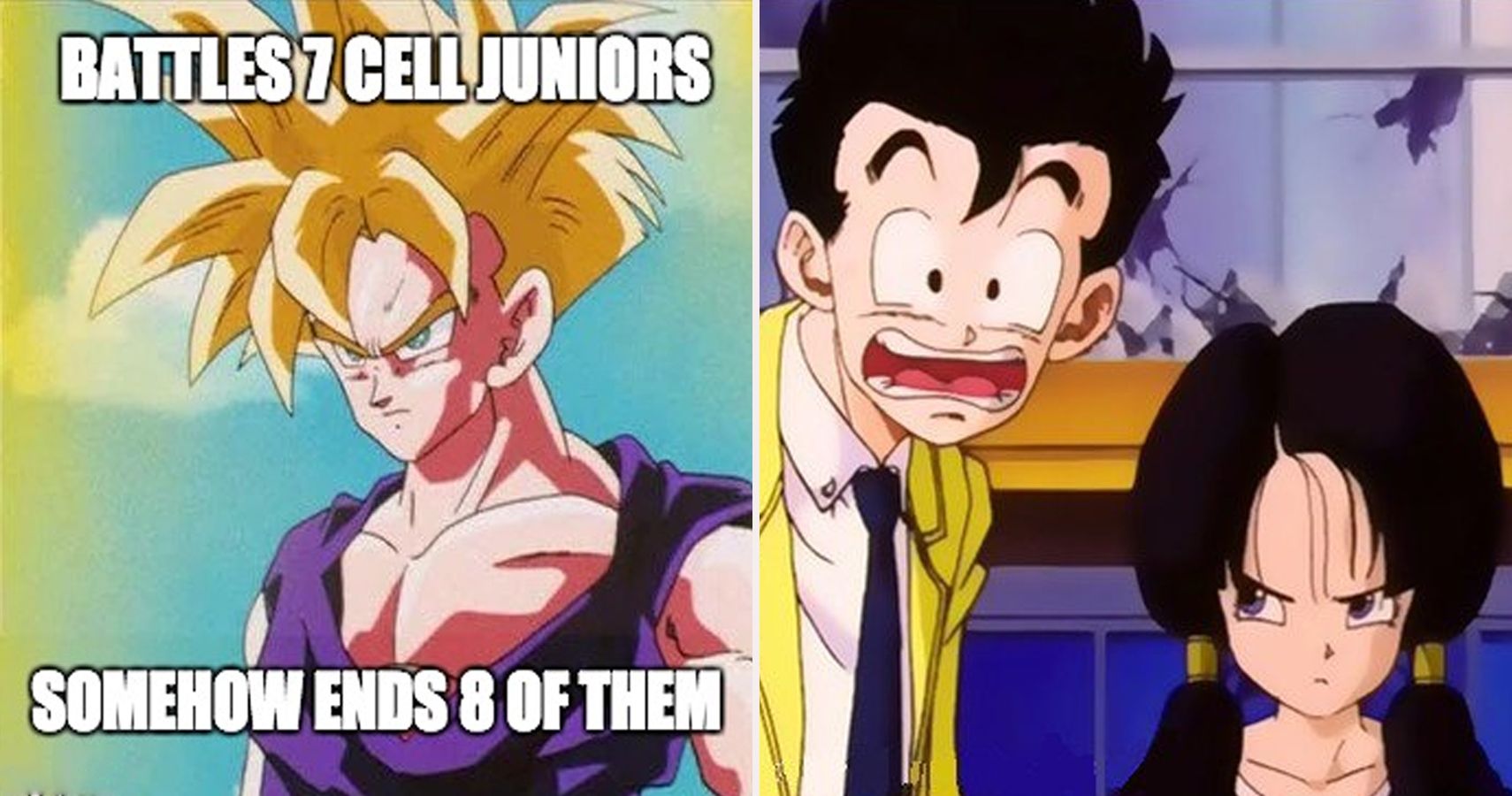 Why did trunk's ssj hair style change at the end of the cell saga