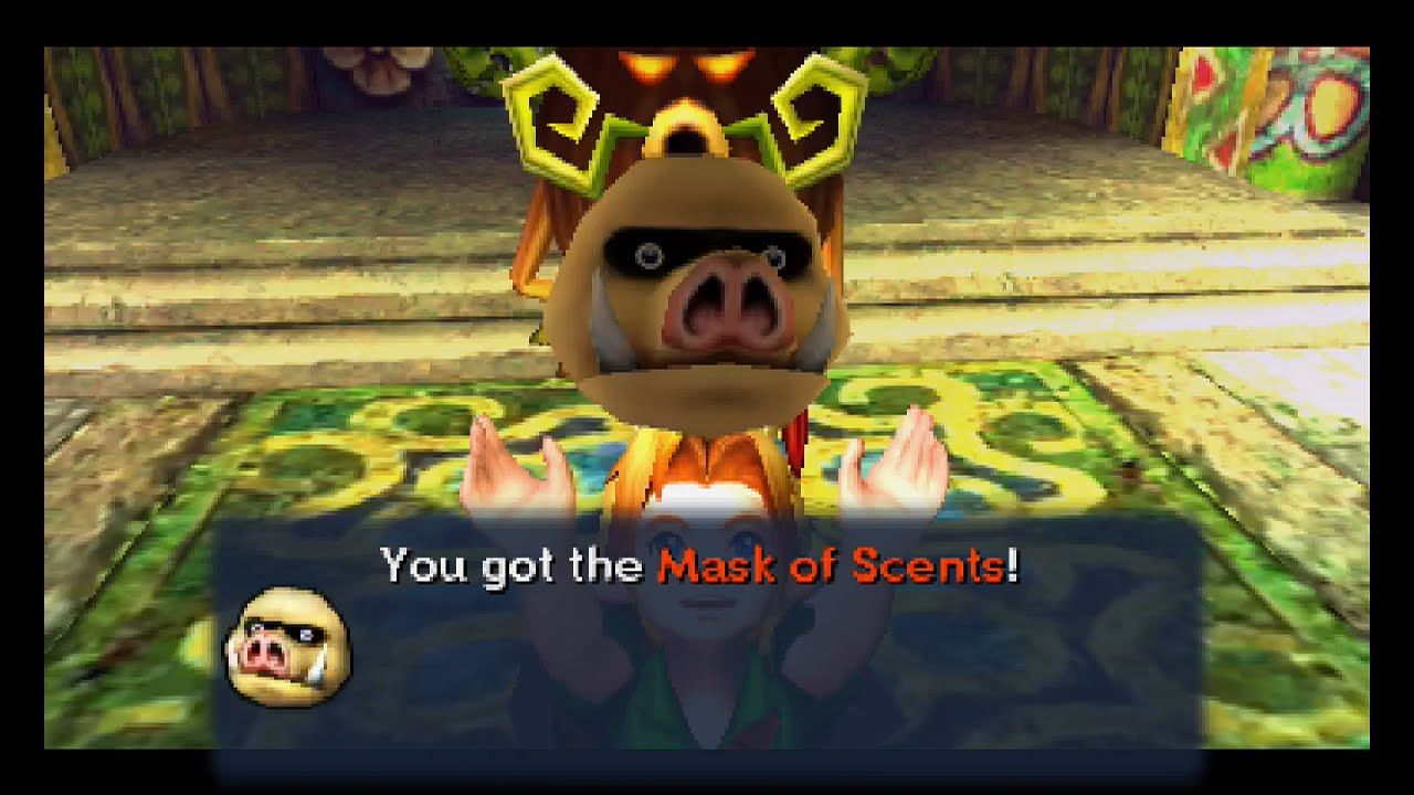 Zelda Majora's Mask Mask of Scents