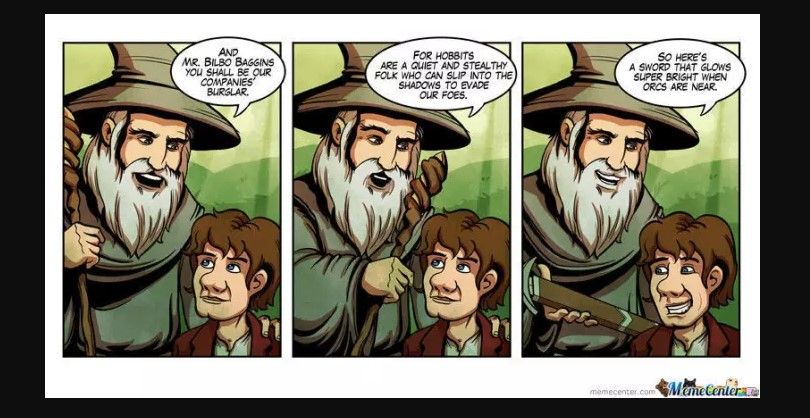 30 Hilarious Lord Of The Rings Logic Comics That Prove The Series Makes No Sense