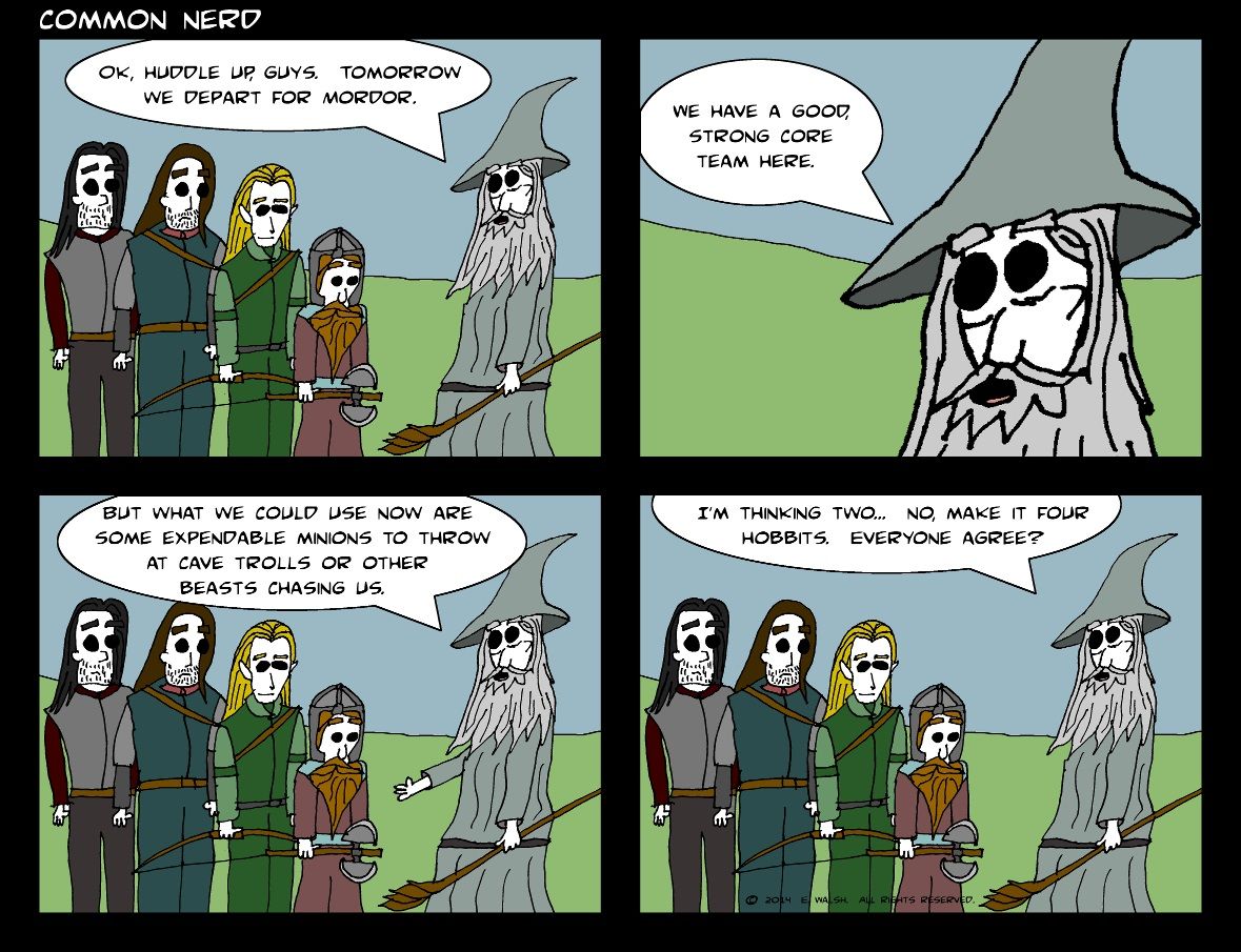 19 Hilarious Lord Of The Rings Comics That’ll Tickle Your Inner Elf