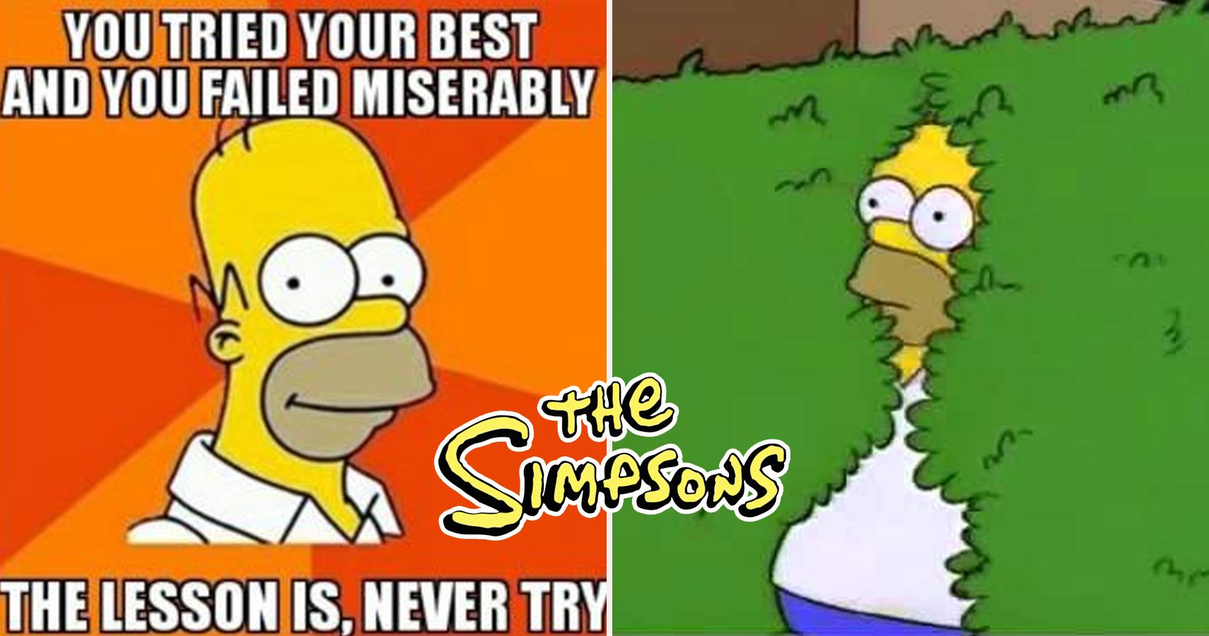 simpsons meme of course