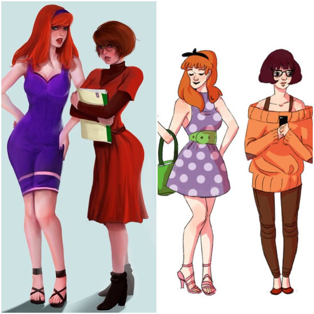 20 Cartoon Characters Reimagined As ModernDay Girls 