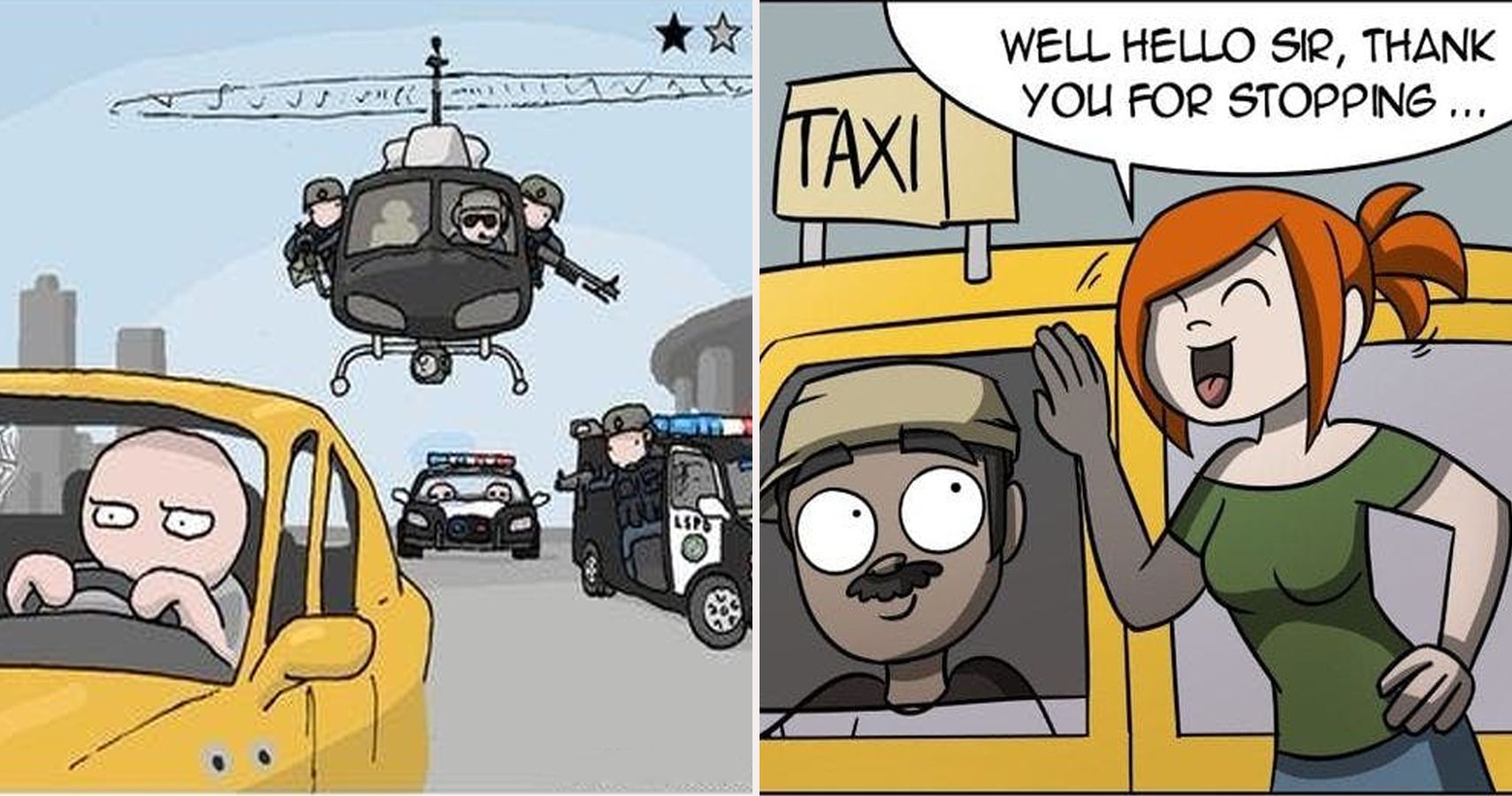 24 Grand Theft Auto Comics That Are Too Hilarious For Words