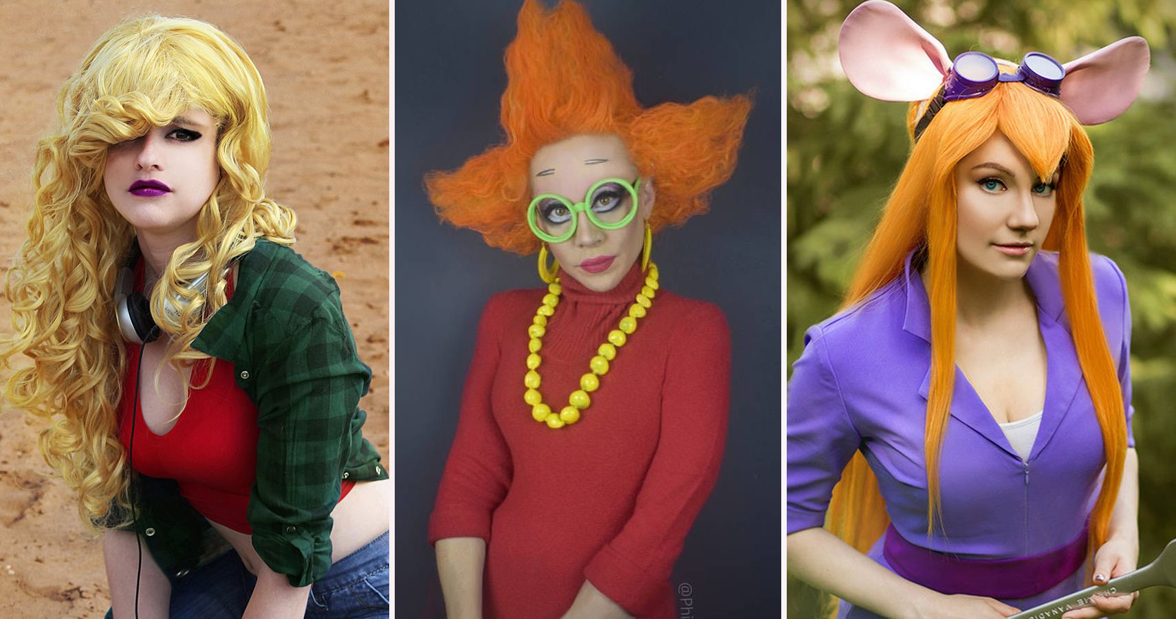 90s Cartoon Characters Cosplay