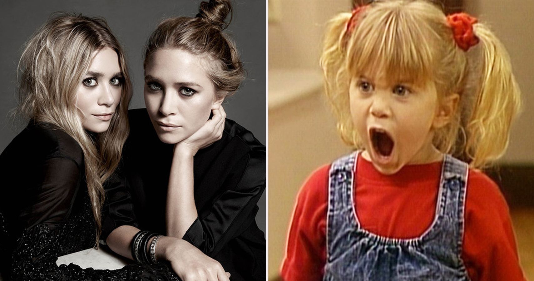 olsen twins newborn