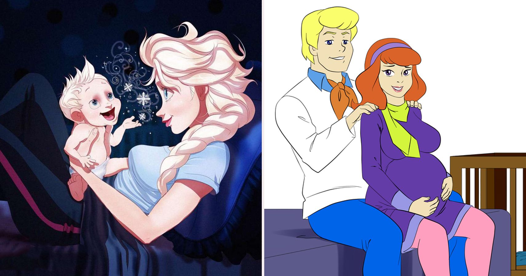25 Childhood Cartoon Characters Reimagined As Parents