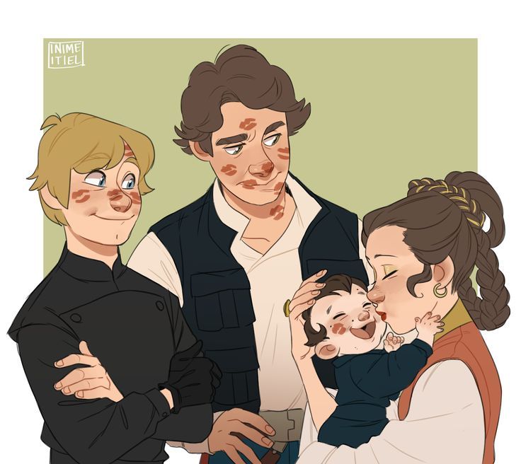 25 Star Wars Characters Reimagined As Parents