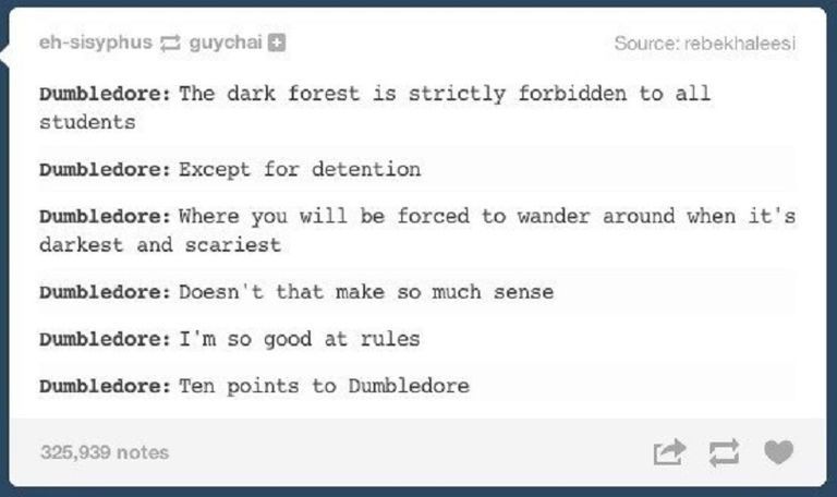 13- When Detentions At Hogwarts Are Super Serious Business