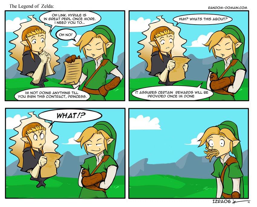 The Legend Of Zelda: 20 Comics That Show Princess Zelda Makes No Sense