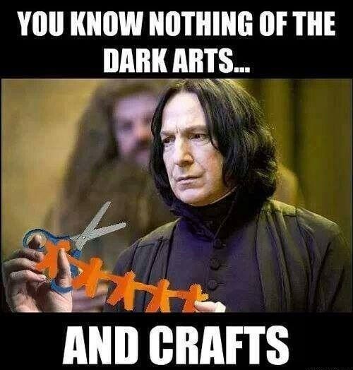 4- When Severus Snape Shows Off His Legendary Party Trick- Paperchains