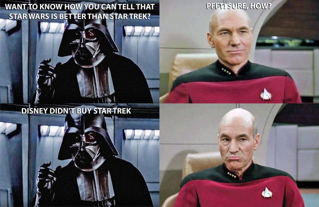 30 Funny Memes That Prove Star Trek Is Better Than Star Wars