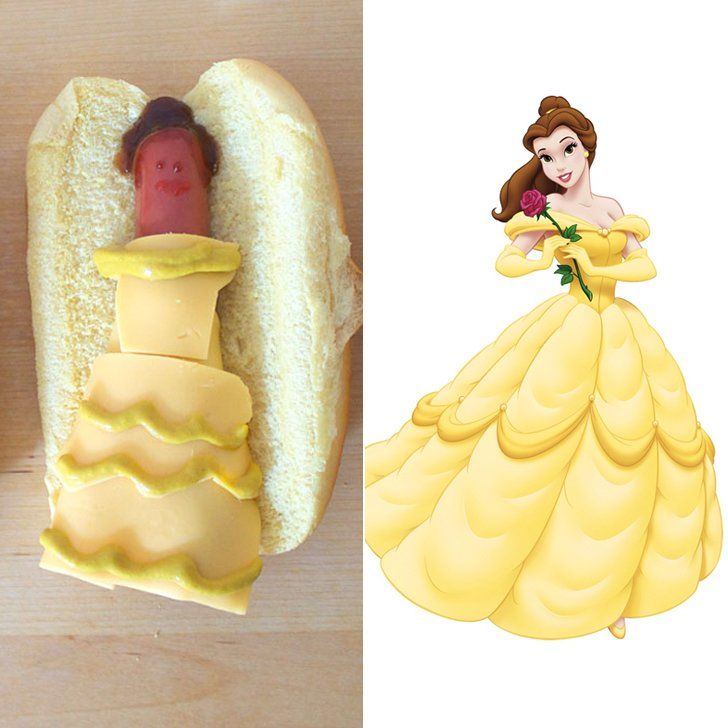 Disney Princess Hot Dog