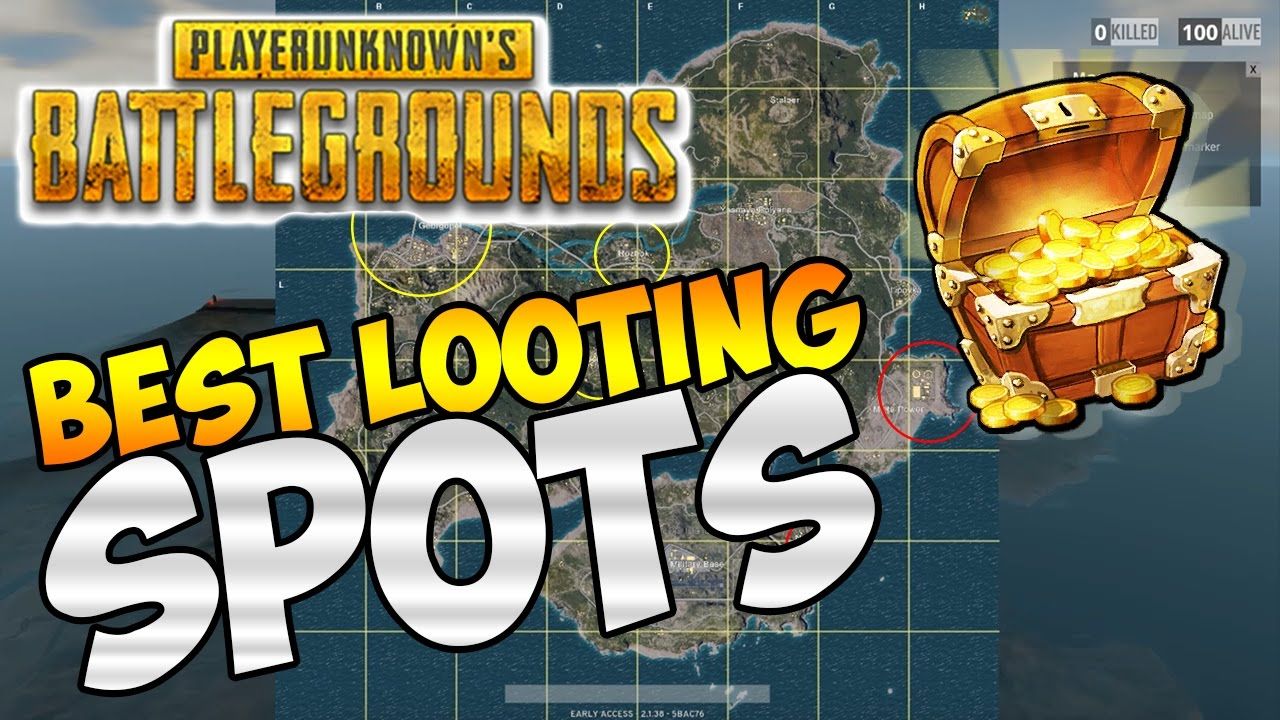 PUBG Best Loot Spots