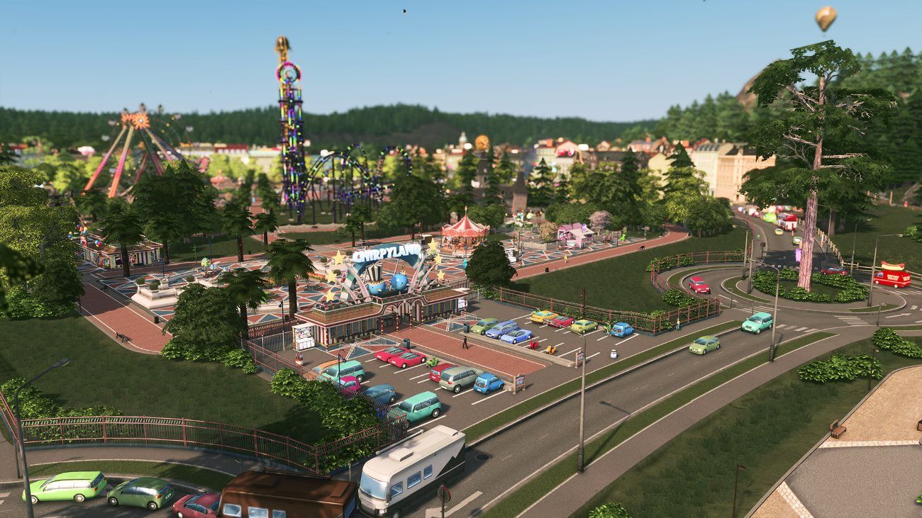 Cities: Skylines Next Expansion Builds Amusement Parks, Zoos, Wildlife Preserves