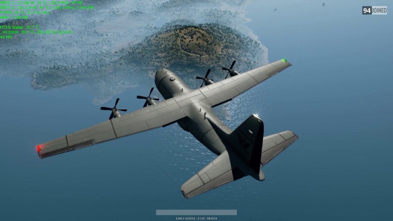 Playerunknown's Battlegrounds Plane
