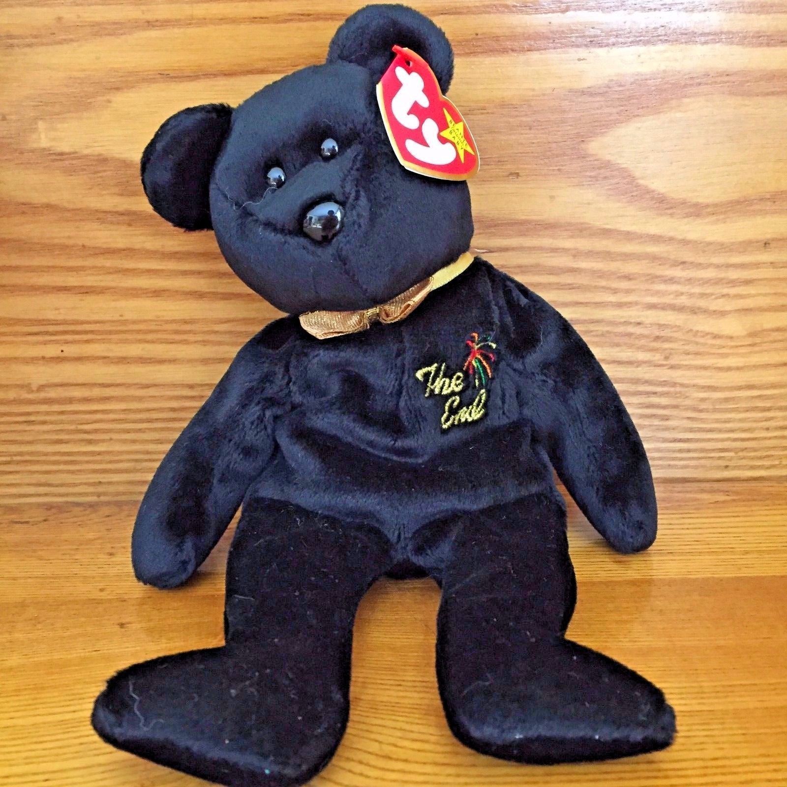 Vintage Beanie Baby popular bear RARE iconic all over t shirt 90s