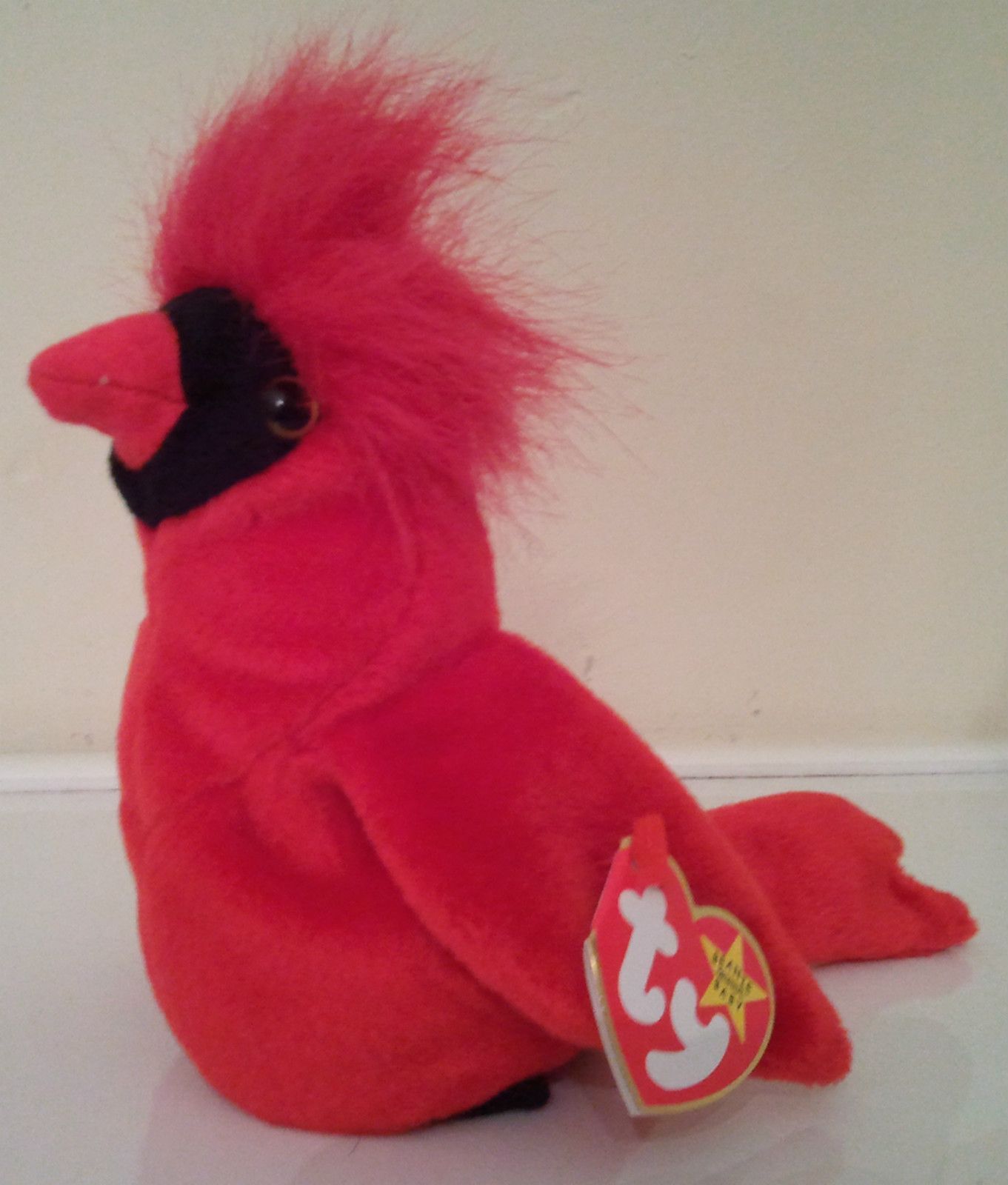 Beanie Baby Mae the top Cardinal RARE Error